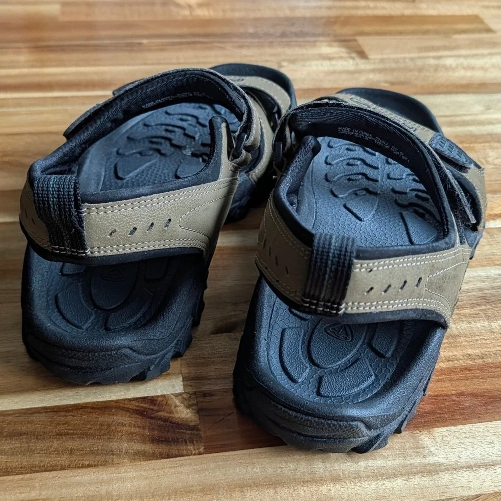 Vintage Nike ACG Air Deschutz Sandals Men's Size 10 Brown Black Blue